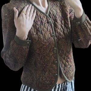 Paisley Quilted Women's Jacket